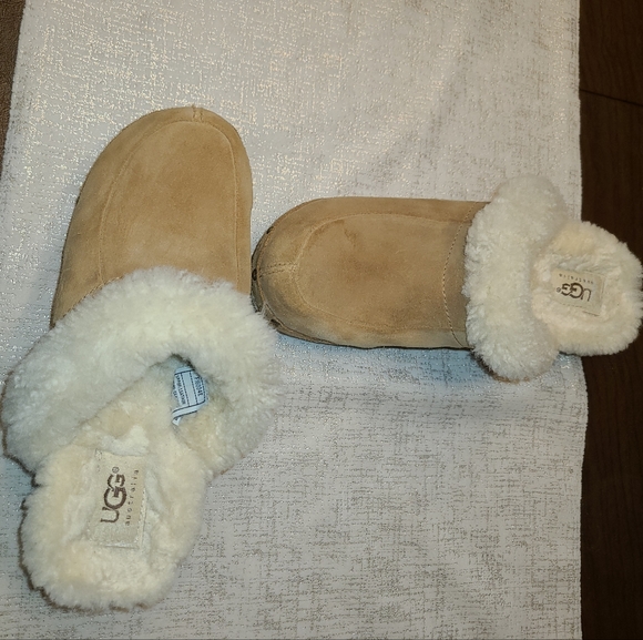 UGG AUSTRALIA REAL SHEEP LINED CLOG - Picture 2 of 8